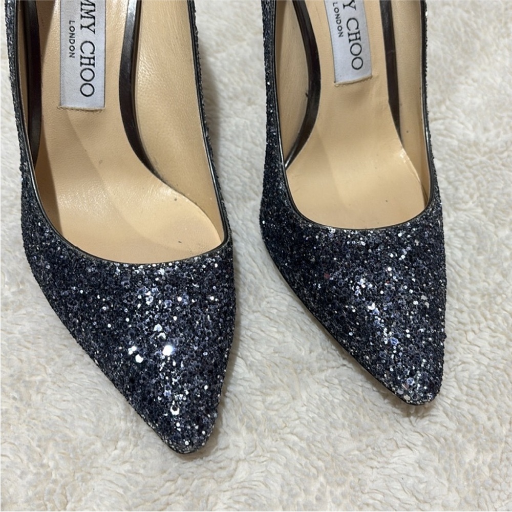 Jimmy Choo Heels 37.5 - Picture 5 of 12